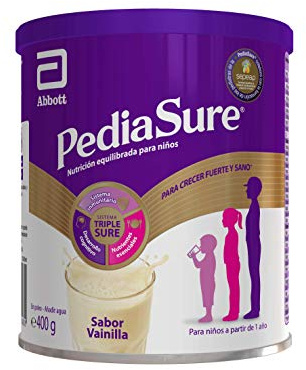 PediaSure Vainilla 400 g, Complemento Alimenticio para Niños | Nutrición Infantil, Proteína, Vitaminas, Minerales, Inmunidad, Energía, Desarrollo, Calcio, Zinc, Vitamina C, Probióticos