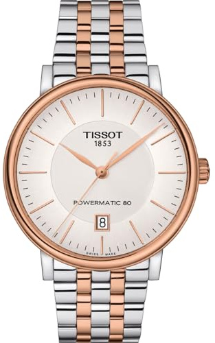 Tissot Herren Analog Automatik Ambanduhr Carson Premium Powermatic 80