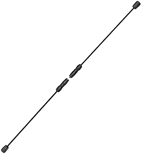 Sport Schwingstab Fitness Swingstick Schwerkrafttrainer zum Trainieren der Tiefenmuskulatur Elastischer Fitness-Stick, Fiberglas-Sport-Sticks, zur Gewichtsreduktion, Ganzkörper-Tiefenmuskeltraining,