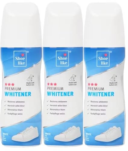 Sneaker Whitener I Schuhputzspray | Praktisches Schuhreinigungsspray, Sneaker Fleckenentferner I Einfach und schnell, Reinigungsmittel zum Aufhellen von Schuhen - Machen Sie Ihre Schuhe wieder weiß
