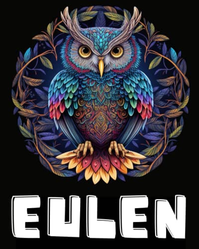 Eulen Mandala Malbuch für Erwachsene: Zen Mandala Malbuch für Erwachsene - Eulen Buch zum Ausmalen | Eulen Geschenk für Frauen