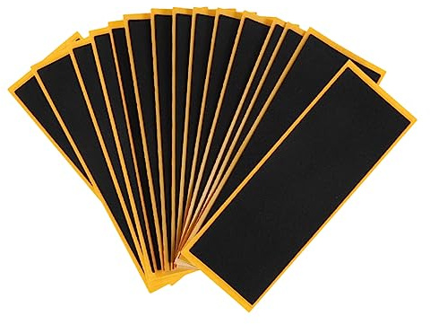 Toyvian Fingerboard Grip Tape Foams Non-Slip Finger Skateboard Stickers Replacement for Mini Skateboard Toys Adhesive Foam Grip Tape for Fingerboard Supplies 24Pcs