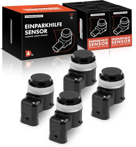 Frankberg 4x Parksensor Vorne Hinten Kompatibel mit A3 8V7 8VE 1.4L-2.0L 2013-Heute X3 F25 1.6L-3.0L 2010-2017 O.c.t.a.v.i.a III 5E3 NL3 NR3 1.0L-2.0L 2012-2020 Replace# 5Q0919275A