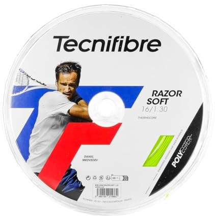 Tecnifibre Bob 200m Razor Soft Tennis Single String 1.30 mm