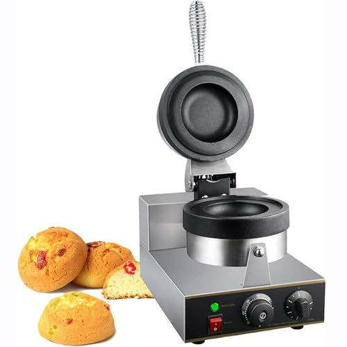 YOtat Electric Sandwich Machine Indoor Grill With Non-Stick Pan Panini Press Burger Waffle Maker Machine Independent Temperature Control Opens 90 Degrees,A