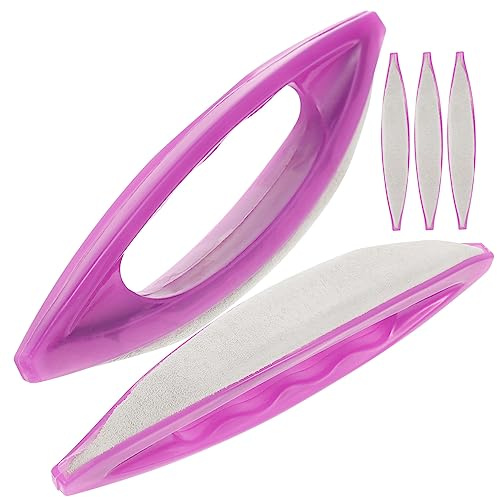 BELLIFFY Nagelpolier und Nagelpuffer Satz Klein aus Weichem Material für Salon Maniküre mit Nagellackapplikator und Nagelwachs zum Schutz und Ausbessern