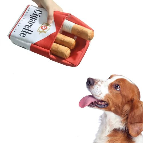 Interaktives Hundespielzeug aus Plüsch, quietschend für kleine Hunde | Unzerstörbar · Zahnpflege · Weiches Plüsch · Fördert Spieltrieb · Ideal für Apportieren