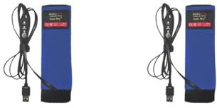 2 Set Objektiv-Heizung für Teleskopkamera, 5 V, 2 A, USB, tragbar, schnell erwärmend, Objektivwärmer, 54,5 cm