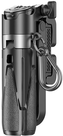 Humkopnl Trépied de Poche pour téléphone Portable avec télécommande sans Fil, Support de téléphone Compact, Rotation à 360 degrés, bâton de téléphone pour Photographie