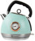 Bargain Shack Cordless Electric Kettle with Pull Off Lid Rapid Boil Ideal for Kitchen caravan, camping, 360° swivel base Perfect Pour Spout, 1.8L (Green, Kettle - 1.8L)