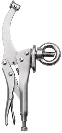 Ceprznvey Schraubstock für Bohrmaschine mit Säulen, Fixierung für Schweißtisch, 23 cm – Multifunktionswerkzeug mit Schnelllösemechanismus, Zubehör für sicheres Festziehen