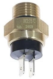 M14/M16/M18 * 1,5 mm Motorrad-Elektro-Kühlmittellüfter-Wassertemperatur-Thermostatschalter-Sensor for 200 250 400 450 Bike(M16 75c)