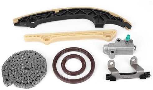 Kit catena di temporizzazione del cambio, set di distribuzione del motore, compatibile con Hon RU1 GM6 FIT GK5, 14510 5R1 003 Kit di sostituzione della distribuzione, gruppo