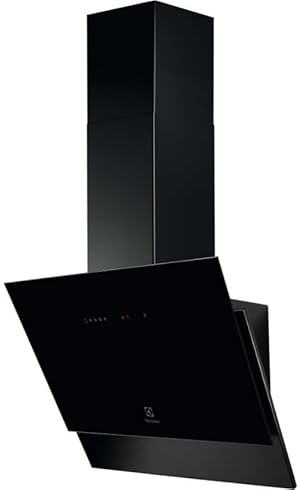 Hotte Murale Inclinée 60cm 460m3/h Noir - LFV426K