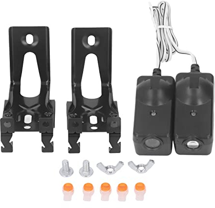 Jxngery Kit de capteur de sécurité avec Support 41A5034 Yeux de Faisceau de capteur pour ouvre-Porte de Garage DC5V-6V