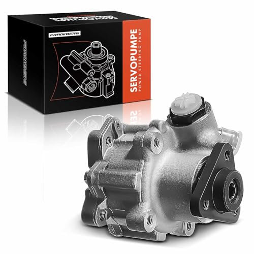 Frankberg Bomba Hidráulica de Dirección Asistida Servobomba sin Poleas Compatible con 3er E36 316 318 1.6L 1.8L 1.9L 1995-2000 Sustituir# 32411092433
