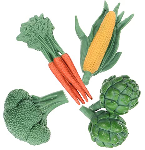 TOYANDONA Künstliches Gemüse 4 Stück Simulation Gemüsemodelle Leicht Für Kinder Spielzeug Und Dekoration Ideal Für Party Zuhause Und Restaurant