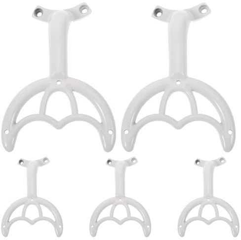 UKCOCO Support Pale Ventilateur Plafond 5 Pièces Bras De Pale De Remplacement Facile À Installer Universel Pour Maison Et Hôtel 6.7X4.3X1.8 Pouces