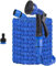 Yiting Expandable Garden Hose 25ft/50ft/100ft/125ft/150ft/200ft, 3 Times Flexible Expanding Magic Garden Water Hose Pipe with 8 Function Spray Nozzle and 3/4&1/2 Hose Connect Fittings (Blue, 125FT)