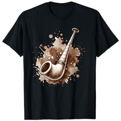 Art Vintage de l'alpe-Horn Musical T-Shirt
