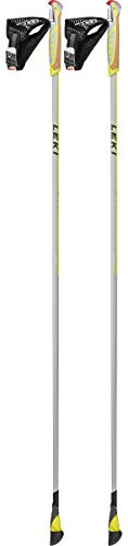 Leki Smart Carbon Nordic Walking Stock Light Grey/White/Lime Green/Anthracite 100