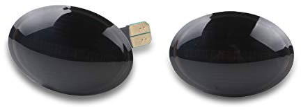 LLCTOOLS - Hell leuchtender LED Seitenblinker - LED Blinker Auto mit E-Prüfzeichen - Voll-LED Blinker mit CAN-Bus-Technolo - Passend für FIAT 500, 500C, 500L ab 2007 - Komplettes Teil inkl. Gehäuse