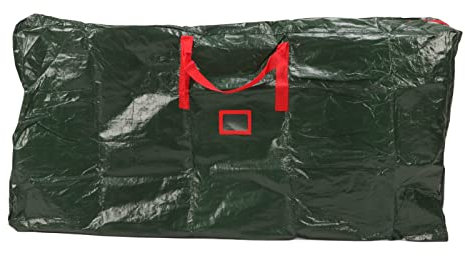 Psytfei Weihnachtsbaum-Aufbewahrungstasche, Faltbar, Wiederverwendbar, Weihnachtsbaumschutz, wasserdichte Einkaufstüte Mit Reißverschluss Für Zuhause, Grün