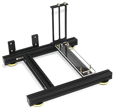 Brensty 1 Stück Upgrade GPU + Netzteil-Halter DIY Externes Grafikkarten-Rack Aus Aluminiumlegierung mit Netzteilbasis für ATX-Netzteil, Aluminium-Unterstützung, Dock, 500401061