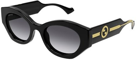 Gucci Damen-Sonnenbrille GG1553S-001 Sun Damen, durchsichtig, 0/0/0