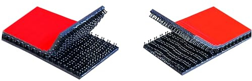 Dual Lock DL250/5361 Pilzkopfband Druckverschluss 25 mm x 50 mm 4 Stück | Klettband, Klettverbindung, selbstklebende Rückseite mit Acrylat-Klebstoff