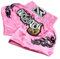 Elastische Taille Kickboxen Shorts für Unisex MMA und Muay Thai Training Sessions (XS Pink)