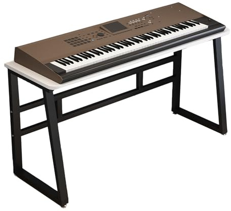 Professioneller Keyboard-Ständer für E-Piano, robust, dicke Halterung für Erwachsene/Jugendmusiker, stabile Struktur, nicht leicht zu schütteln, 120 x 40 x 67 cm