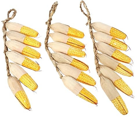 Vaguelly 3Piezas Decoración Colgante de Falso Brochetas de Verduras Realistas para Decoración de Accesorios para Oficina