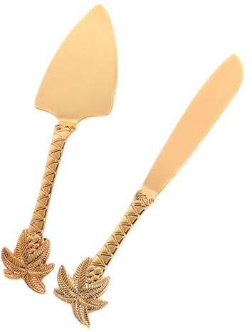 ULTECHNOVO Cuchillo y Pala Espátula para Cortar Tartas Herramientas para Cortar Pasteles