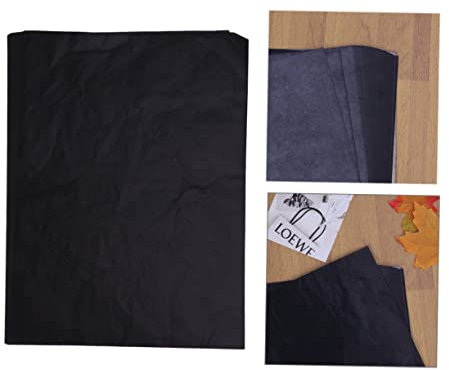 DOITOOL 100stücke Graphit Kohlepapier Schwarz Für Zeichnen Nachzeichnen Kunstprojekte Vielseitig Einsetzbar Papier Und Mehr