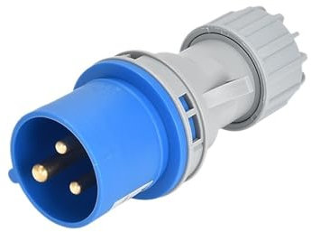 KKCZOFMJ Conector Industrial de Enchufe trifásico de 3 núcleos, 4P5, 16 A/32 A, Impermeable, no a Prueba de explosiones, IP44(3p16a Ip44 Plug GP 248)