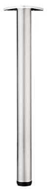Verstellbare Tischbeine aus Aluminiumlegierung für Küchen- und Essmöbel, 110 cm, inklusive Schrauben und Schutzfüßen für verbesserte Stabilität