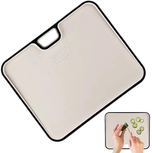 Tablas de cortar de cocina | Tableros antideslizantes en ambos lados con borde elevado - Tablas de cortar aptas para lavavajillas como accesorios de cocina - para cortar queso embutidos para el hogar