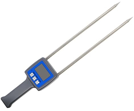 Hygromètre à bois, moniteur d'humidité numérique LCD TK100W, détection du taux d'humidité des grains for les balles de foin Large gamme