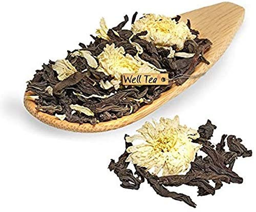 WELLTEA Premium Chrysanthemum Black Tea Loose Leaf- 100g