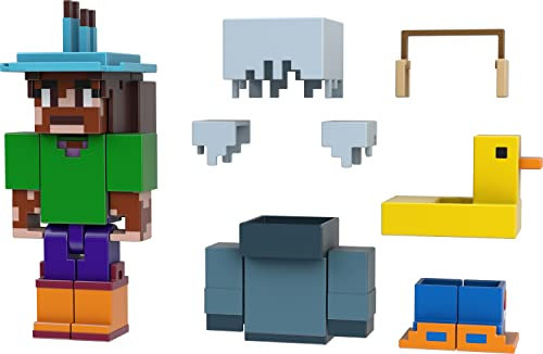 Minecraft Creator Series Erweiterungspack, Sammlerst ck, Bauspielzeug, 8,3 cm Figur mit Zubeh r, Geschenk f r Kinder ab 6 Jahren