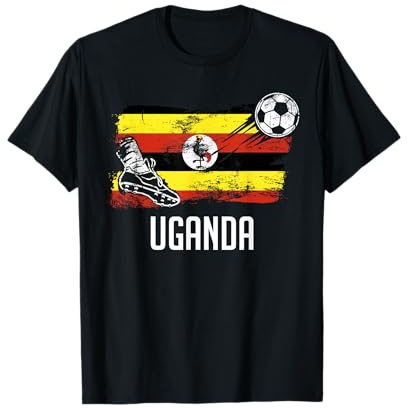 Ugandan Flag Top For Men Women Kids Uganda T-Shirt
