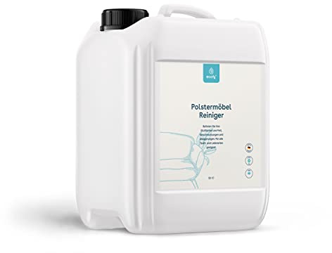 eco:fy Nettoyant pour meubles rembourrés, nettoyant mousse pour canapé, fauteuil, détachant contre la saleté, l'huile et la graisse pour textile et cuir (5 l)