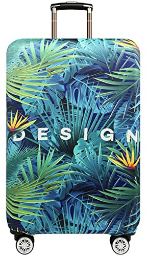 Hayisugal Kofferhülle Elastisch Kofferhülle Kofferschutzhülle Gepäck Cover Reisekoffer Hülle Kofferschutz Luggage Cover Gepäckabdeckung, M (22-24 Zoll)