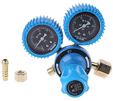 Regler Industriestickstoffdruckmesser, Schweißregler Manometer Stickstoff-Druckminderer Meter Stickstoff Regulator