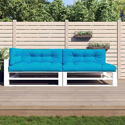 CIADAZ Palettensofa-Auflagen 5 STK Palettenkissen, Sitzkissen Outdoor, Palettensofa Polster, Palettenmöbel Balkon, Sitzkissen Gartenmöbel, Paletten Sitzkissen, Blau