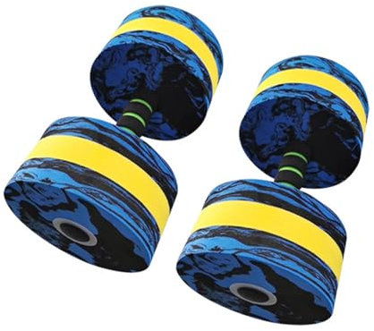 Generisch 1 Paar Wasserhanteln, Water Dumbbells Für Wassergymnastik, Schaum Wassergewichte, Aquafitness Zubehör Pool Traininggeräte Für Erwachsene, USZ21 5314TSQ2NXIA7T