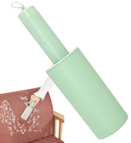 Rullo per lanugine appiccicoso – Rullo per lanugine riutilizzabile, adesivo portatile per la rimozione di di animali, efficace rimozione per viaggi e uso domestico | Adesivo riutilizzabile