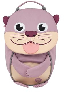 Affenzahn Kinderrucksack Kleiner Freund | Ergonomischer Kindergarten-Rucksack für Kinder von 1 bis 3 Jahren mit Reflektoren, Ziehzunge und Namensschild