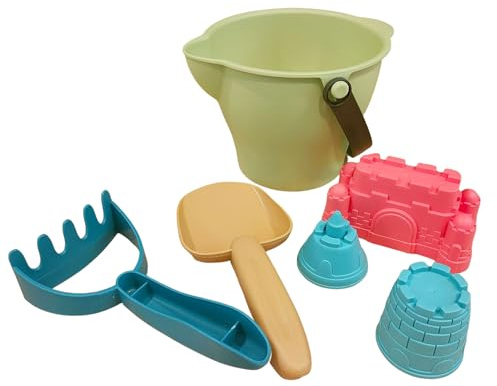 Générique Strandspielzeug-Set | Strandartikel für Kleinkinder – Sandbox-Spielzeug für Kleinkinder – Sandbox-Spielzeug mit einem Wassersieb, einem Rechen und